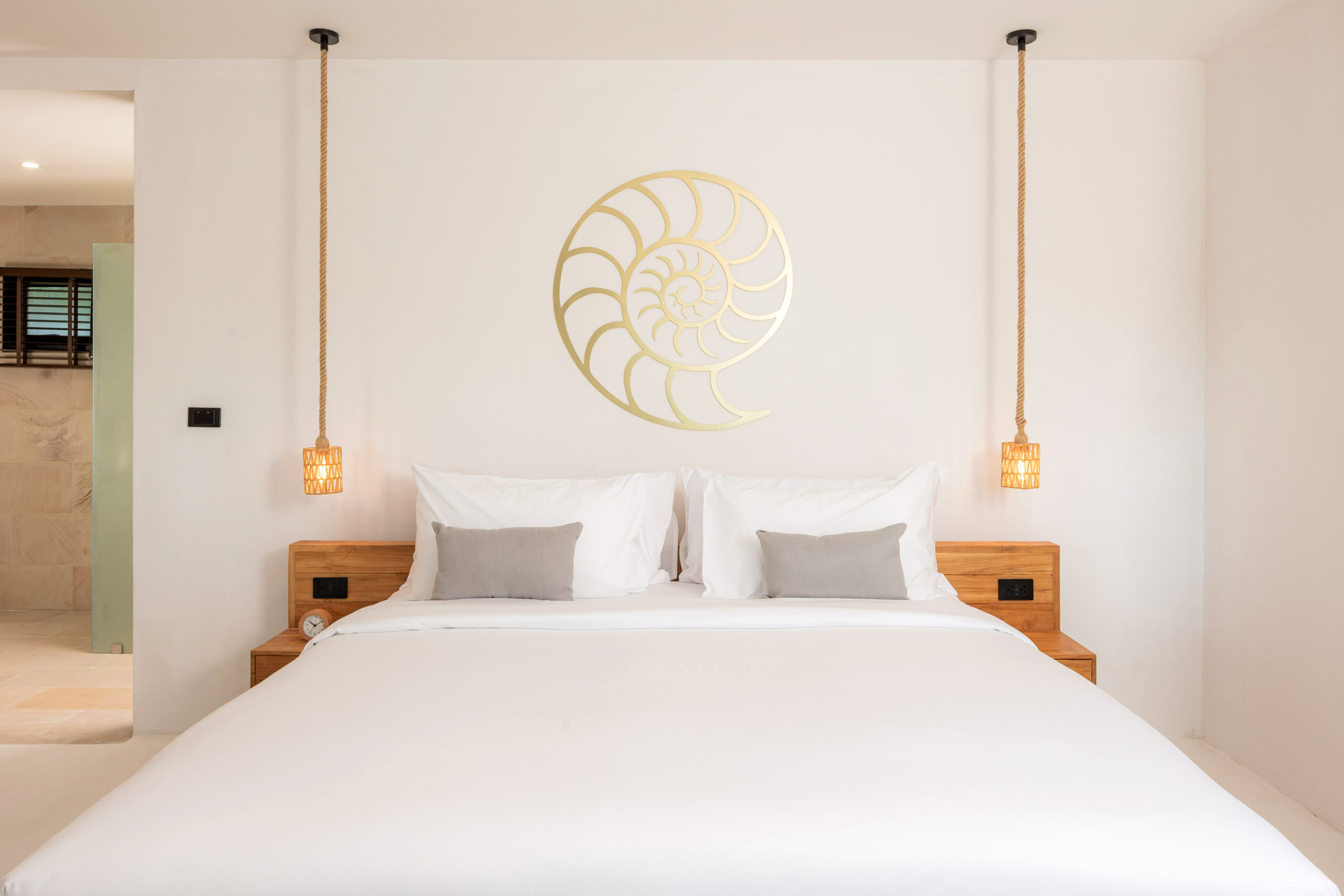Bed Seaview pool villa