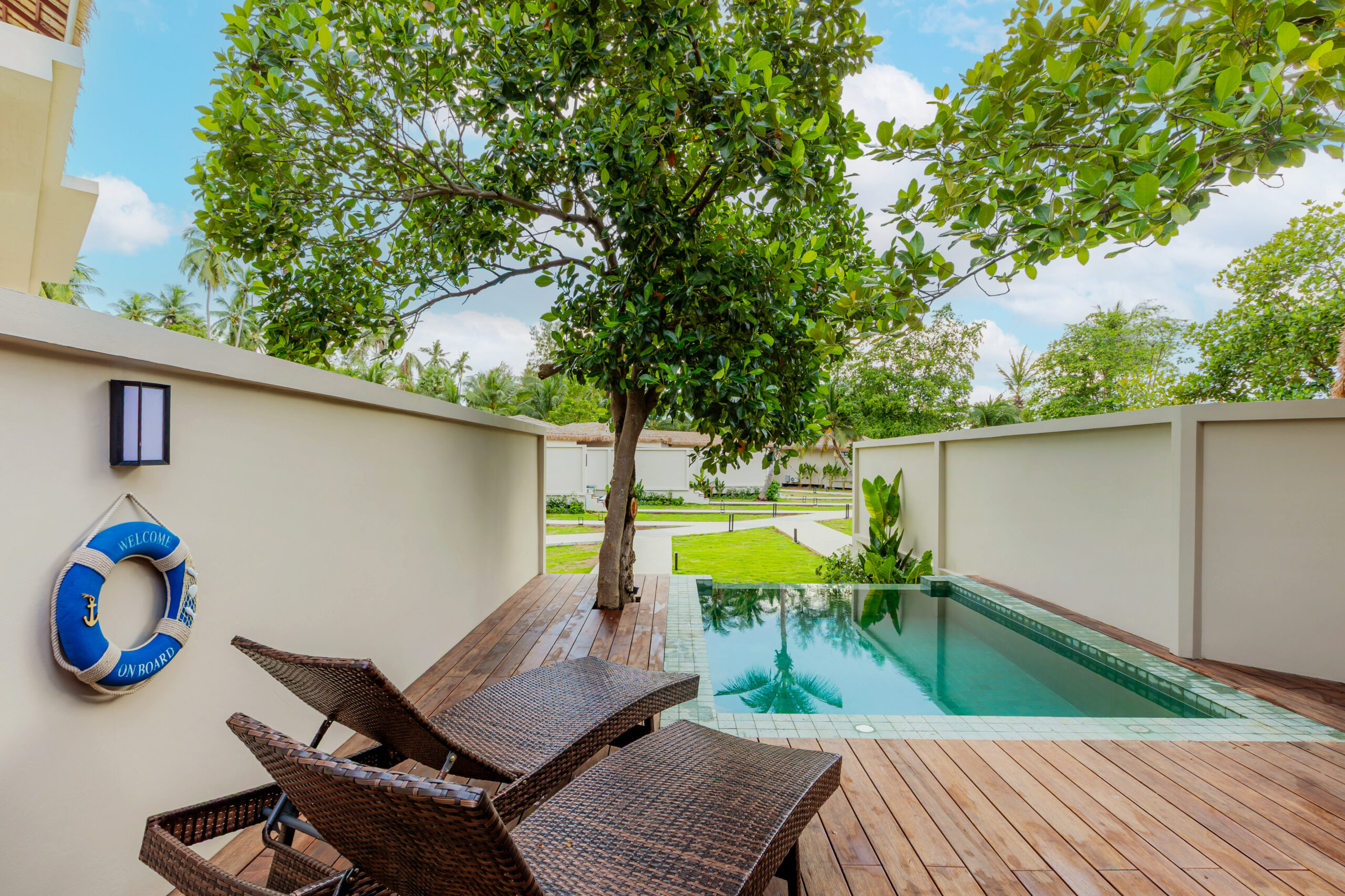 Garden view pool Villa 2